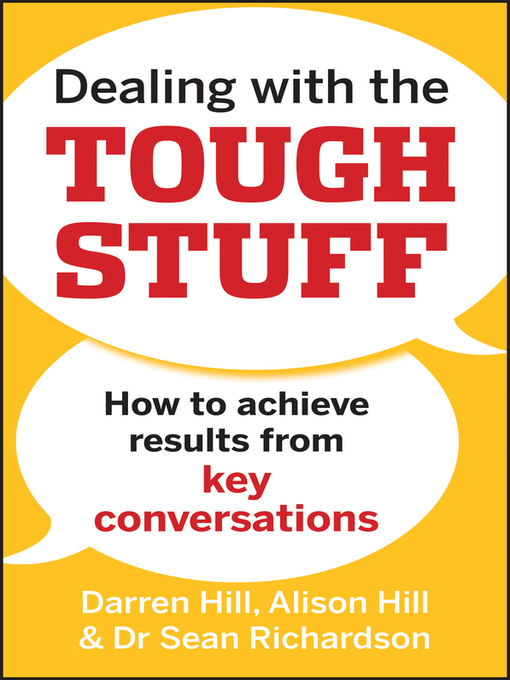 Title details for Dealing with the Tough Stuff by Darren Hill - Available